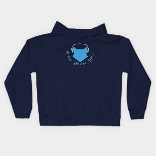 Audio Drama Debut Logo (with words) Kids Hoodie